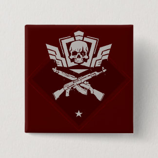 Pixelfield Game | breuk BRUTAL ORDO-Button Vierkante Button 5,1 Cm