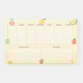 Pixelfrüchte Wochenplaner Post-it® Notes (Voorkant)
