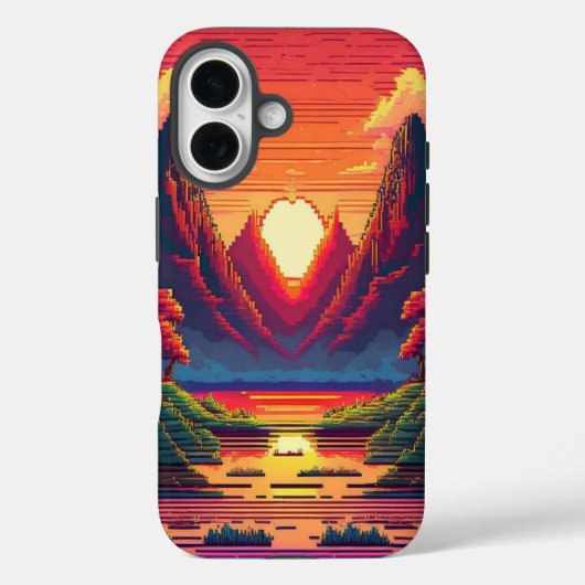 Pixelhorizon Case-Mate iPhone Case (Achterkant)