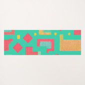 pixelpatroon yogamat (Achterkant (horizontaal))