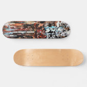 Pixels corrompus Abstrait Planche de Skateboard Ar (Horz)