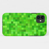 Pixels de jeu vert | coque iphone personnalisé (Dos (Horizontal))