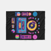 Pixels Fleece Deken (Voorkant (Horizontaal))