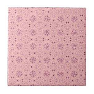 Pixels voor de roze Tender Tegeltje