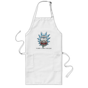 Pixelverse Rick Drooling Head Lang Schort