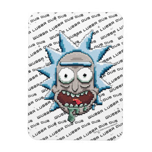 Pixelverse Rick Drooling Head Magneet