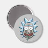 Pixelverse Rick Drooling Head Magneet (Voorkant / Achterkant)