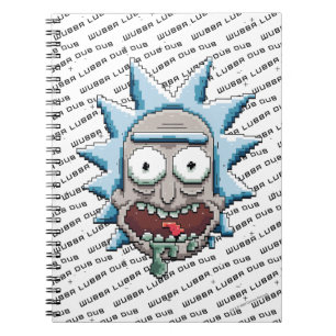 Pixelverse Rick Drooling Head Notitieboek