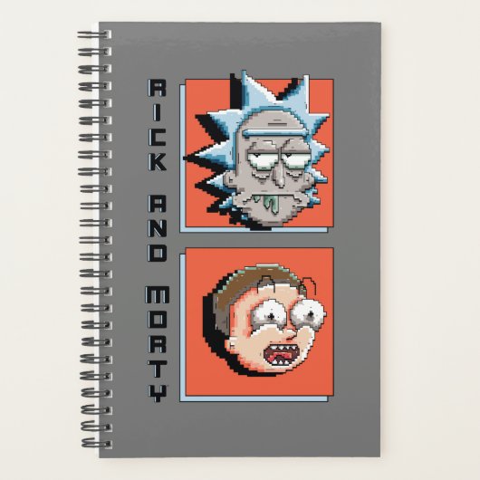 Pixelverse Rick en Morty Panel Graphic Planner (Voorkant)