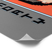 Pixelverse Rick en Morty Panel Graphic Poster (Hoek)