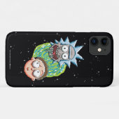 Pixelverse Rick en Morty Portal Grafisch Case-Mate iPhone Case (Achterkant (horizontaal))