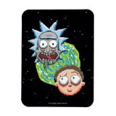 Pixelverse Rick en Morty Portal Grafisch Magneet (Verticaal)