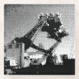 pixelvormig Fair Ride Glass onderzetter