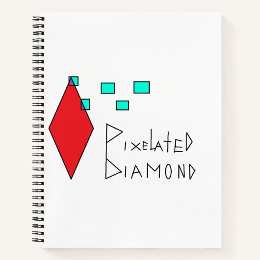 pixelvormig notitieboek (Voorkant)