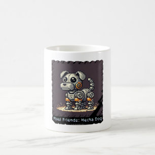 Pixelvrienden: Mecha Dog (Robot Dog) Magische Mok