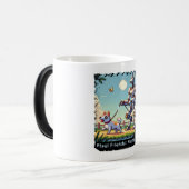 Pixelvrienden: Mecha Dog (Robot Dog) Magische Mok (Voorkant links)