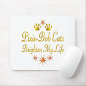 Pixie-Bob Cats Brighten mijn leven Muismat (Met muis)
