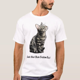 Pixie-bob Kat Maak Je Eigen Aangepaste Tekst T-shirt