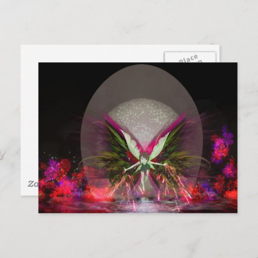 Pixie Briefkaart (Voorkant / Achterkant)