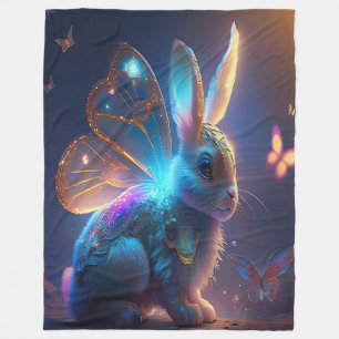 Pixie Bunny Fleece Deken