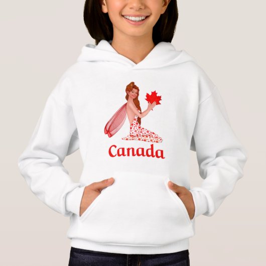 Pixie canadienne avec feuille d'érable (Devant)