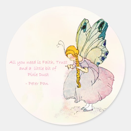 Pixie Dust Faerie Stickers (Voorkant)