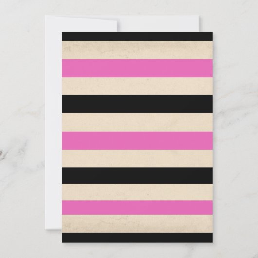 Pixie Et Pirate Invitation D'Anniversaire Pirate F (Dos)