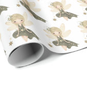 Pixie Fairy Meisje Met Sterren Cadeaupapier (Rol Hoek)
