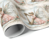 Pixie Fairy speelt een harp Cadeaupapier (Rol Hoek)