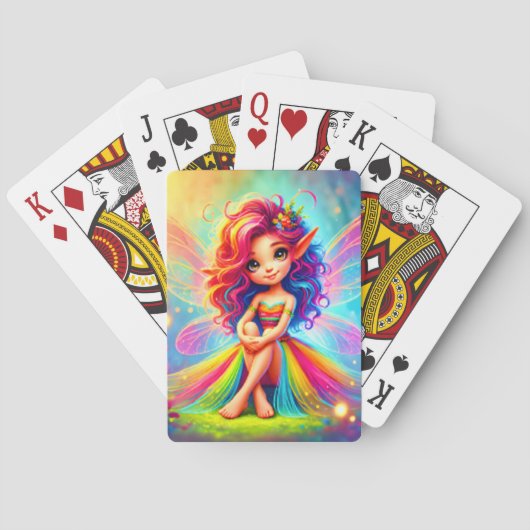 Pixie Fantasy speelkaarten (Achterkant)