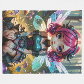 Pixie Fleece Blanket Deken (Voorkant (Horizontaal))