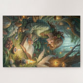 Pixie Girl Writing Legpuzzel (Horizontaal)