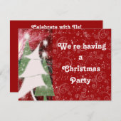 PIXIE HOLIDAY TREES KAART (Voorkant / Achterkant)