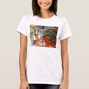 Pixie in de tuin t-shirt