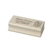 Pixie Kat Feeënavleugels Kitten Retouradres Rubberstempel (Stempel)