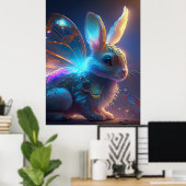 Pixie Konijn Poster (Thuiskantoor)