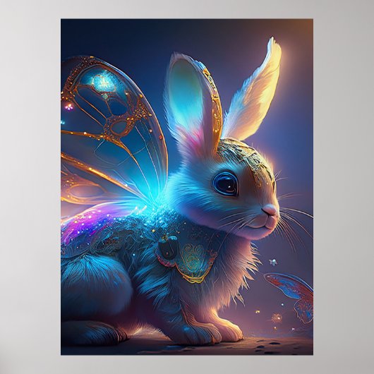 Pixie Konijn Poster (Voorkant)