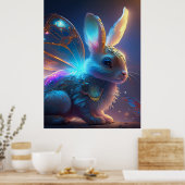 Pixie Konijn Poster (Keuken)