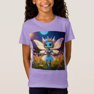 Pixie Robot Ballerina Dansen in de Wildflowers T-shirt