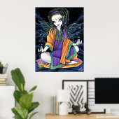 Pixie Stardust Celestial Hippie Fairy Poster (Thuiskantoor)