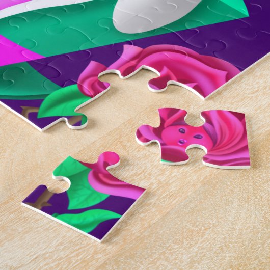 Pixie sur Mushroom Jigsaw Puzzle (Côté)