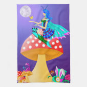 Pixie sur Torchons de Thé Champignon (Vertical)