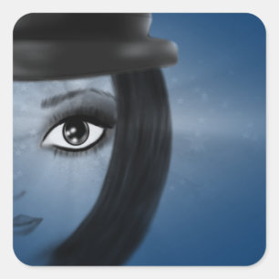 Pixie Vierkante Sticker