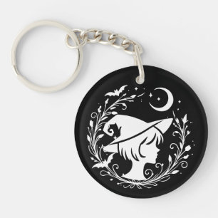 Pixie Witch Wiccan toverheksen Halloween Sleutelhanger