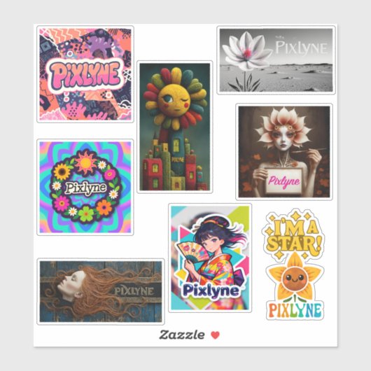 Pixlyne Sticker Set #1 (Vel)