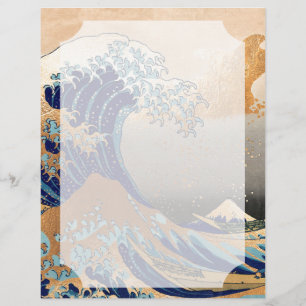 PixPix, Great Wave, Hokusai, 飾 の 神 Dezines 北 Dezin