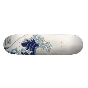 PixPix, Great Wave, Hokusai, 飾 の 神 Dezines 北 Dezin Skateboard