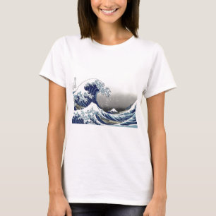PixPix, Great Wave, Hokusai, 飾 の 神 Dezines 北 Dezin T-shirt