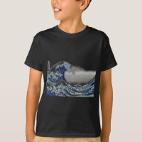 PixPix, Great Wave, Hokusai, 飾 の 神 Dezines 北 Dezin