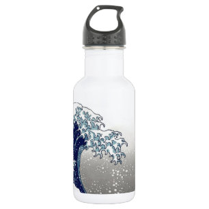 PixPix, Great Wave, Hokusai, 飾 の 神 Dezines 北 Dezin Waterfles
